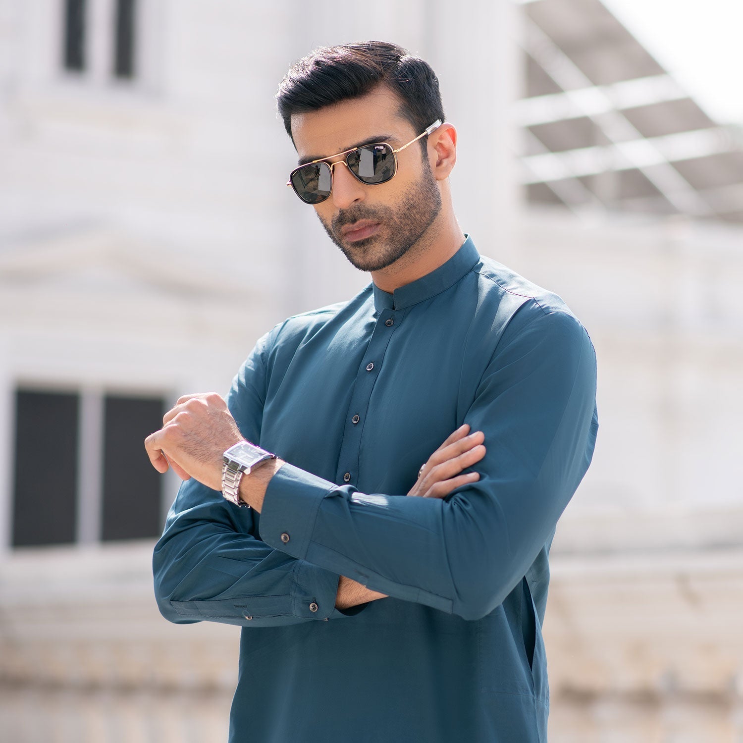 Matching Accessories and Footwear with Your 555 Cotton Shalwar Qameez