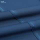 Boss wash and wear in Aegean blue colour